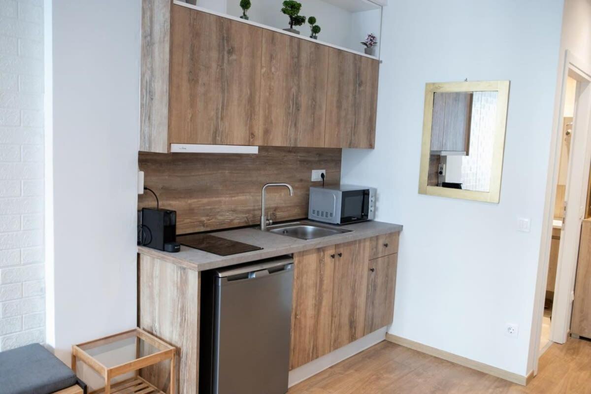 Apartamento Cozy Modern Studio In Tesalónica Exterior foto